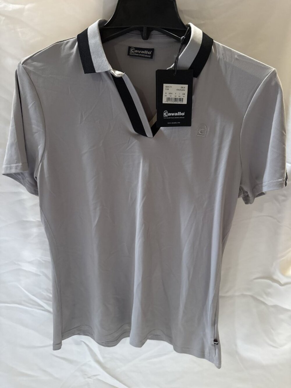 Cavallo DEJA Cloud Grey Polo NWT